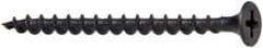 Value Collection - #6, 2" OAL, Phillips Drive Bugle Head Wood Screw - Black Phosphate Finish Steel, Grade 2 - Eagle Tool & Supply