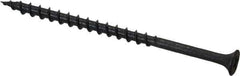 Value Collection - #8, 3" OAL, Phillips Drive Bugle Head Wood Screw - Black Phosphate Finish Steel, Grade 2 - Eagle Tool & Supply