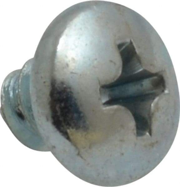 Value Collection - #10 Pan Head Phillips Sheet Metal Screw - Steel, 1/4" Length Under Head, Grade 2 - Eagle Tool & Supply