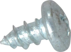 Value Collection - #10 Pan Head Phillips Sheet Metal Screw - Steel, 3/8" Length Under Head, Grade 2 - Eagle Tool & Supply