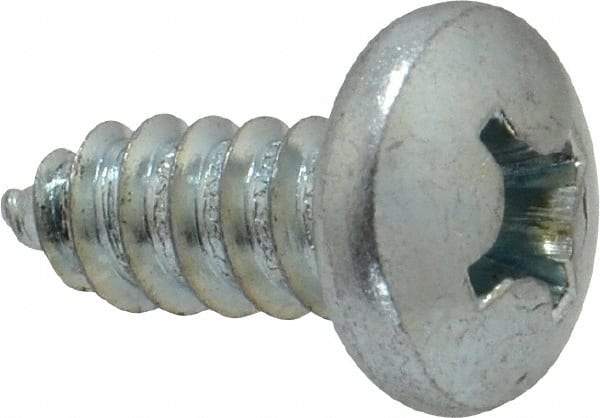 Value Collection - #14 Pan Head Phillips Sheet Metal Screw - Steel, 5/8" Length Under Head, Grade 2 - Eagle Tool & Supply