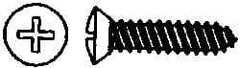 Value Collection - #8 Oval Head Phillips Sheet Metal Screw - Steel, 1-1/2" OAL, AISI 1016, ANSI/ASME B18.6.4, ASME B18.6.3 & SAE J933, Grade 1016-1024 - Eagle Tool & Supply