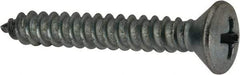 Value Collection - #10 Oval Head Phillips Sheet Metal Screw - Steel, 1-1/4" OAL, AISI 1016, ANSI/ASME B18.6.4, ASME B18.6.3 & SAE J933, Grade 1016-1024 - Eagle Tool & Supply