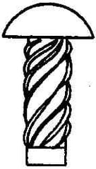 Value Collection - #00 Round Head Sheet Metal Screw - Stainless Steel, 1/4" Length Under Head, ASME B18.6.3 & ASME B18.6.4, Grade 18-8 - Eagle Tool & Supply