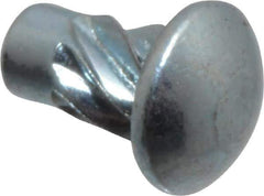 Value Collection - #0 Round Head Sheet Metal Screw - Steel, 1/8" Length Under Head, AISI 1016, ASME B18.6.3 & ASME B18.6.4, Grade 1016-1024 - Eagle Tool & Supply