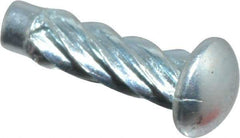 Value Collection - #0 Round Head Sheet Metal Screw - Steel, 1/4" Length Under Head, AISI 1016, ASME B18.6.3 & ASME B18.6.4, Grade 1016-1024 - Eagle Tool & Supply