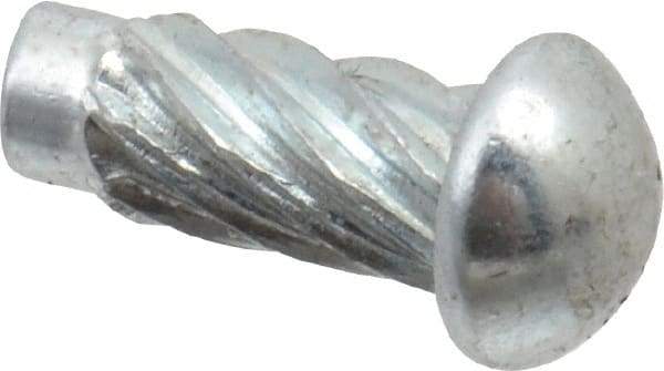 Value Collection - #2 Round Head Sheet Metal Screw - Steel, 1/4" Length Under Head, AISI 1016, ASME B18.6.3 & ASME B18.6.4, Grade 1016-1024 - Eagle Tool & Supply