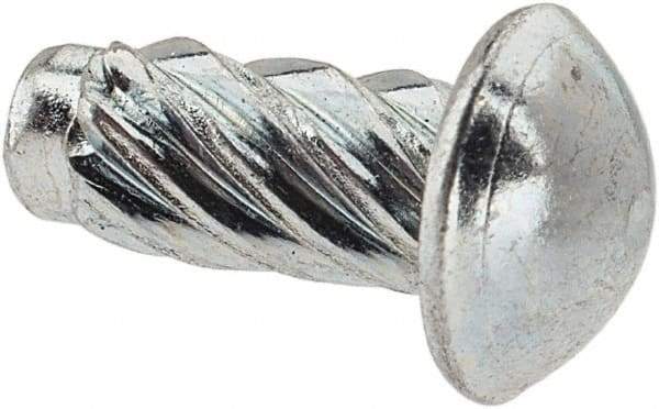 Value Collection - #6 Round Head Sheet Metal Screw - Steel, 5/16" Length Under Head, AISI 1016, ASME B18.6.3 & ASME B18.6.4, Grade 1016-1024 - Eagle Tool & Supply