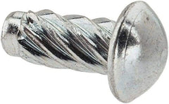 Value Collection - #6 Round Head Sheet Metal Screw - Steel, 5/16" Length Under Head, AISI 1016, ASME B18.6.3 & ASME B18.6.4, Grade 1016-1024 - Eagle Tool & Supply