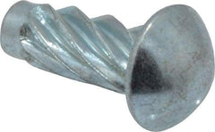 Value Collection - #6 Round Head Sheet Metal Screw - Steel, 3/8" Length Under Head, AISI 1016, ASME B18.6.3 & ASME B18.6.4, Grade 1016-1024 - Eagle Tool & Supply