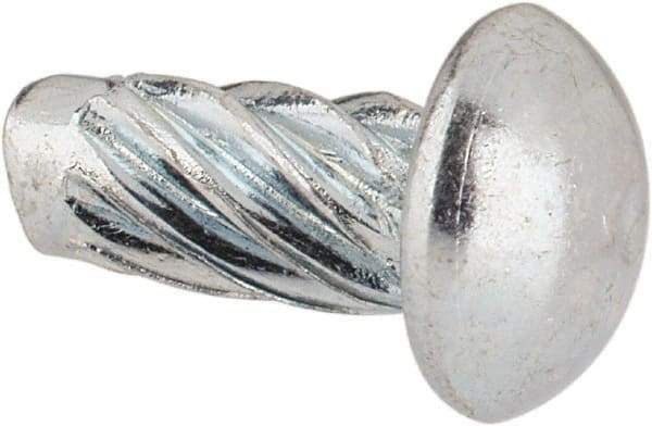 Value Collection - #8 Round Head Sheet Metal Screw - Steel, 3/8" Length Under Head, AISI 1016, ASME B18.6.3 & ASME B18.6.4, Grade 1016-1024 - Eagle Tool & Supply