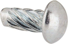 Value Collection - #8 Round Head Sheet Metal Screw - Steel, 3/8" Length Under Head, AISI 1016, ASME B18.6.3 & ASME B18.6.4, Grade 1016-1024 - Eagle Tool & Supply