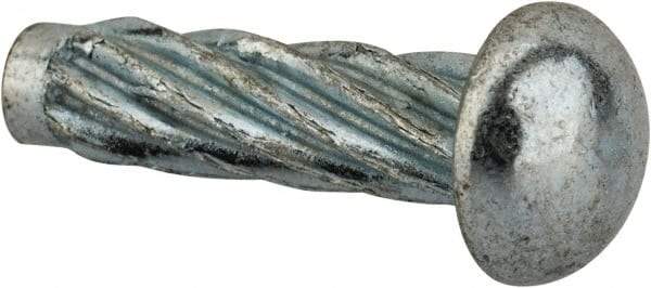 Value Collection - #8 Round Head Sheet Metal Screw - Steel, 5/8" Length Under Head, AISI 1016, ASME B18.6.3 & ASME B18.6.4, Grade 1016-1024 - Eagle Tool & Supply