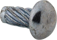 Value Collection - #10 Round Head Sheet Metal Screw - Steel, 3/8" Length Under Head, AISI 1016, ASME B18.6.3 & ASME B18.6.4, Grade 1016-1024 - Eagle Tool & Supply