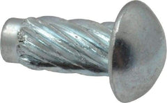 Value Collection - #12 Round Head Sheet Metal Screw - Steel, 1/2" Length Under Head, Grade 2 - Eagle Tool & Supply