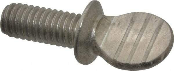 Value Collection - 5/16-18 Oval Shoulder Grade 18-8 Stainless Steel Thumb Screw - 3/4" OAL, 0.78" Head Height - Eagle Tool & Supply