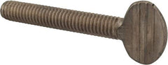 Value Collection - 5/16-18 Oval Shoulderless Grade 18-8 Stainless Steel Thumb Screw - 2" OAL, 0.78" Head Height - Eagle Tool & Supply