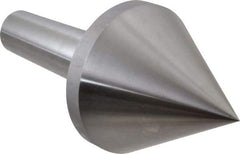 Riten - MT5 Taper Shank, Live Center - 4-1/2" Point Diam, 4-7/16" Point Len, 1,500 Lb Max Workpc, Pipe Nose Point - Eagle Tool & Supply