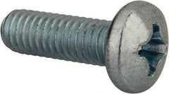 Value Collection - 5/16-18 UNC, 1" Length Under Head Phillips Drive Machine Screw - Pan Head, Grade 2 Steel, Zinc-Plated Finish, Without Washer - Eagle Tool & Supply