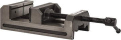 Palmgren - 6" Jaw Opening Capacity x 2" Throat Depth, Horizontal Drill Press Vise - 6" Wide Jaw, Stationary Base, Standard Speed, 11-15/16" OAL x 3-1/2" Overall Height - Eagle Tool & Supply