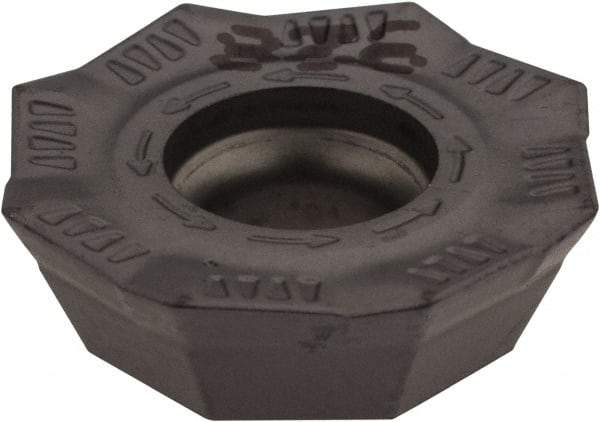 Iscar - OEMT060405 76 Grade IC928 Carbide Milling Insert - TiAlN Finish, 0.1866" Thick, 0.5618" Inscribed Circle, 0.5mm Corner Radius - Eagle Tool & Supply