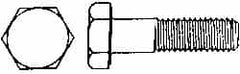 Value Collection - M12x1.75mm Metric Coarse, 140mm Length Under Head Hex Head Cap Screw - Eagle Tool & Supply