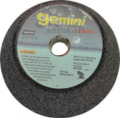 Norton - 4" Diam, 2" Overall Thickness, 16 Grit, Type 11 Tool & Cutter Grinding Wheel - Very Coarse Grade, Aluminum Oxide, Q Hardness, 9,070 RPM - Eagle Tool & Supply