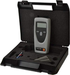 Value Collection - Accurate up to 0.02%, 1 RPM Resolution, Noncontact Tachometer - 1 to 99,999 RPM Measurement - Eagle Tool & Supply