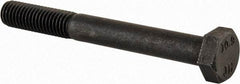 Value Collection - M8x1.25mm Metric Coarse, 70mm Length Under Head Hex Head Cap Screw - Partially Threaded, Grade 10.9 Steel, Black Oxide Finish, 13mm Hex - Eagle Tool & Supply