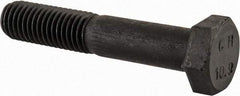 Value Collection - M12x1.75mm Metric Coarse, 65mm Length Under Head Hex Head Cap Screw - Partially Threaded, Grade 10.9 Steel, Uncoated, 19mm Hex - Eagle Tool & Supply