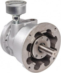 Gast - 5-1/4 hp Reversible Flange Air Actuated Motor - 0:00 Gear Ratio, 2,500 Max RPM, 2.13" Shaft Length, 7/8" Shaft Diam - Eagle Tool & Supply