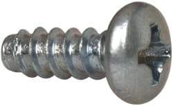 Value Collection - #6 Pan Head Phillips Sheet Metal Screw - Steel, 3/8" Length Under Head, Grade 2 - Eagle Tool & Supply