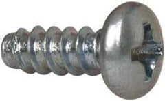 Value Collection - #6 Pan Head Phillips Sheet Metal Screw - Steel, 3/8" Length Under Head, Grade 2 - Eagle Tool & Supply