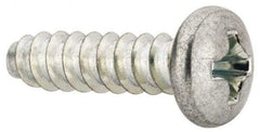 Value Collection - #8 Pan Head Phillips Sheet Metal Screw - Steel, 5/8" Length Under Head, Grade 2 - Eagle Tool & Supply