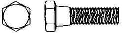 Value Collection - 5/16-18 Thread, 6" Length Under Head, Steel Hex Head Bolt - Hot Dipped Galvanized Coated, UNC Thread, ASTM A307, Grade 2 - Eagle Tool & Supply