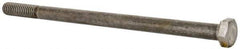 Value Collection - 5/16-18 UNC, 5-1/2" Length Under Head Hex Head Cap Screw - Partially Threaded, Grade 2 Steel, Uncoated - Eagle Tool & Supply