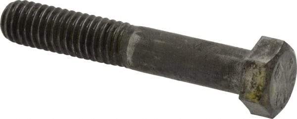 Value Collection - 3/8-16 Thread, 2-1/4" Length Under Head, Steel Hex Head Bolt - Uncoated, UNC Thread, ASTM A307, Grade 2 - Eagle Tool & Supply