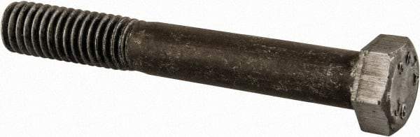 Value Collection - 3/8-16 Thread, 2-3/4" Length Under Head, Steel Hex Head Bolt - Uncoated, UNC Thread, ASTM A307, Grade 2 - Eagle Tool & Supply