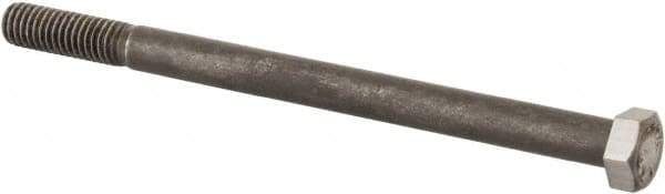 Value Collection - 3/8-16 Thread, 5-1/2" Length Under Head, Steel Hex Head Bolt - Uncoated, UNC Thread, ASTM A307, Grade 2 - Eagle Tool & Supply