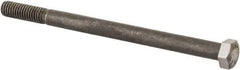 Value Collection - 3/8-16 Thread, 5-1/2" Length Under Head, Steel Hex Head Bolt - Uncoated, UNC Thread, ASTM A307, Grade 2 - Eagle Tool & Supply