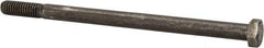 Value Collection - 3/8-16 Thread, 6" Length Under Head, Steel Hex Head Bolt - Uncoated, UNC Thread, ASTM A307, Grade 2 - Eagle Tool & Supply