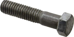 Value Collection - 7/16-14 Thread, 2" Length Under Head, Steel Hex Head Bolt - Uncoated, UNC Thread, ASTM A307, Grade 2 - Eagle Tool & Supply