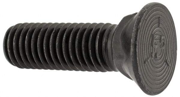 Value Collection - 1/2-13 UNC, 1-3/4" OAL, Steel Plow Bolt - Uncoated, Grade 5 - Eagle Tool & Supply