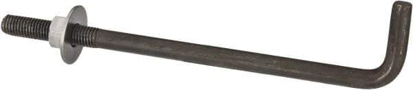 Value Collection - 5/8-11, 12" OAL Bent Anchor Bolt - Grade 2 Steel - Eagle Tool & Supply