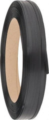Made in USA - 3,600' Long x 1/2" Wide, Coil Case Polypropylene Strapping - 500 Lb Capacity, 0.02" Thick - Eagle Tool & Supply