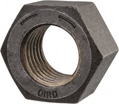 Value Collection - 1-3/8 - 6 UNC Steel Right Hand Hex Nut - 2-1/16" Across Flats, 1-11/64" High, Uncoated - Eagle Tool & Supply