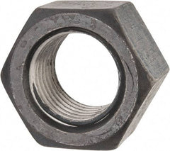 Value Collection - 1-7/8 - 5 UN Steel Right Hand Hex Nut - 2-3/4" Across Flats, 1-3/4" High, Uncoated - Eagle Tool & Supply