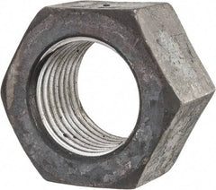 Value Collection - 2-3/4 - 4 UNC Steel Right Hand Hex Nut - 4-1/8" Across Flats, 2-23/64" High, Uncoated - Eagle Tool & Supply