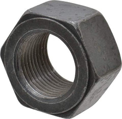 Value Collection - 7/8-14 UN Steel Right Hand Hex Nut - 1-5/16" Across Flats, 3/4" High, Uncoated - Eagle Tool & Supply