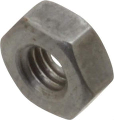 Value Collection - M3x0.50 Steel Right Hand Hex Nut - 5.5mm Across Flats, 2.4mm High, Uncoated - Eagle Tool & Supply